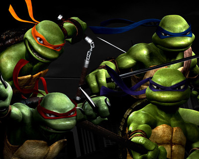 

TMNT Michelangelo Leonardo Donatello Raphael Frameless Fine Quality Poster Paper Print(12 inch X 18 inch, Rolled)