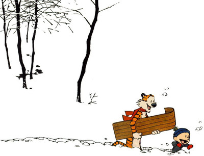 

Calvin & Hobbes Hobbes Calvin Frameless Fine Quality Poster Photographic Paper(12 inch X 18 inch, Rolled)