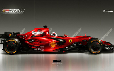 

Sports F1 Racing Ferarri HD Wall Poster Paper Print(12 inch X 18 inch, Rolled)