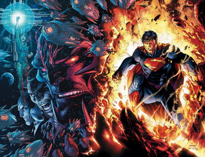 

Comics Superman Fine Art Paper Print Poster Fine Art Print(12 inch X 18 inch, Rolled)