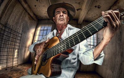 

Music Guitar People HD Wallpaper Background Fine Art Print(12 inch X 18 inch, Rolled)