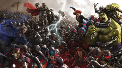 

Akhuratha Poster Movie Avengers: Age Of Ultron The Avengers HD Wallpaper Background Fine Art Print(12 inch X 18 inch, Rolled)