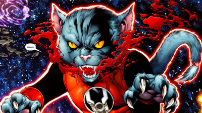 

Red Lantern Corps Dex-starr Red Lantern Frameless Fine Quality Poster Fine Art Print(12 inch X 18 inch, Rolled)