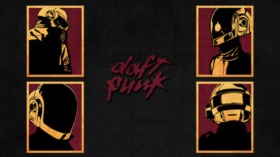

Music Daft Punk Band (Music) France Wall Poster Fine Art Print(12 inch X 18 inch, Rolled)