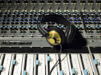 

Music Headphones HD Wallpaper Background Fine Art Print(12 inch X 18 inch, Rolled)