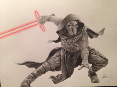 

Movie Star Wars Episode VII: The Force Awakens Star Wars Kylo Ren HD Wallpaper Background Paper Print(12 inch X 18 inch, Rolled)
