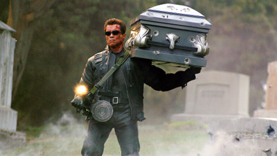 

Movie Terminator 3: Rise Of The Machines Terminator HD Wallpaper Background Paper Print(12 inch X 18 inch, Rolled)
