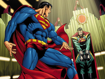 

Superman Frameless Fine Quality Poster Fine Art Print(12 inch X 18 inch, Rolled)