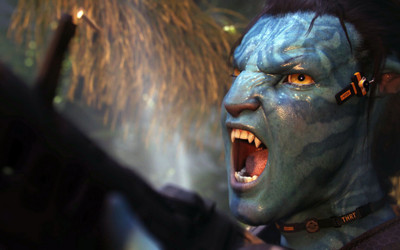 

Movie Avatar Head Creature Jake HD Wallpaper Background Paper Print(12 inch X 18 inch, Rolled)