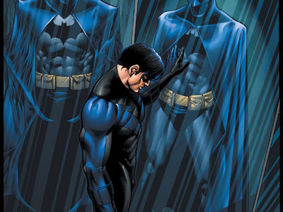 

Comics Batman Nightwing Fine Art Paper Print Poster Paper Print(12 inch X 18 inch, Rolled)