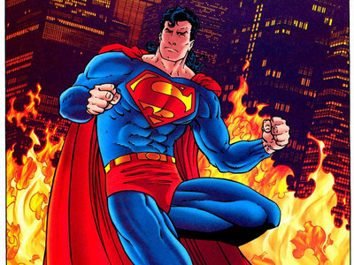 

Comics Superman HD Wallpaper Background Photographic Paper(12 inch X 18 inch, Rolled)