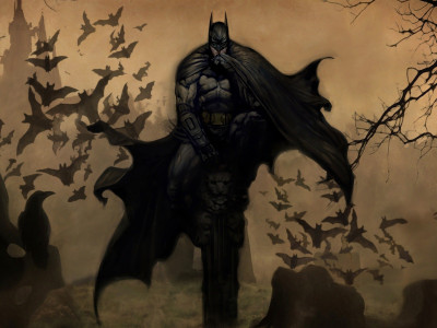 

Comics Batman Fine Art Paper Print Poster Fine Art Print(12 inch X 18 inch, Rolled)