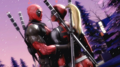

Lady Deadpool Frameless Fine Quality Poster Fine Art Print(12 inch X 18 inch, Rolled)