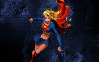 

Comics Supergirl Comic Superman HD Wallpaper Background Fine Art Print(12 inch X 18 inch, Rolled)