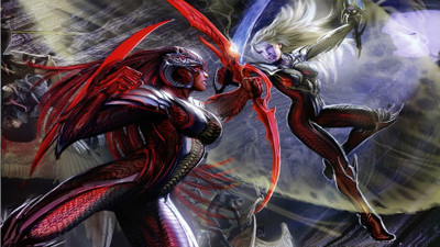 

Witchblade Witch Fight Dark Latex Gothic Frameless Fine Quality Poster Paper Print(12 inch X 18 inch, Rolled)