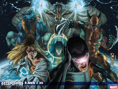 

Astonishing X-Men Cyclops Wolverine Rogue Beast Storm Frameless Fine Quality Poster Photographic Paper(12 inch X 18 inch, Rolled)