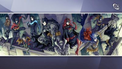 

Comics Batman Nightwing Batgirl Robin Red Robin Fine Art Paper Print Poster Fine Art Print(12 inch X 18 inch, Rolled)