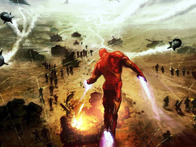 

Iron Man Ben 10 Frameless Fine Quality Poster Paper Print(12 inch X 18 inch, Rolled)