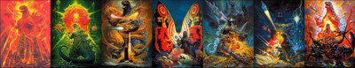 

Movie Godzilla HD Wallpaper Background Paper Print(12 inch X 18 inch, Rolled)