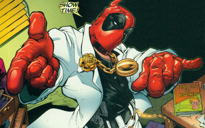 

Comics Deadpool Merc With A Mouth HD Wallpaper Background Paper Print(12 inch X 18 inch, Rolled)