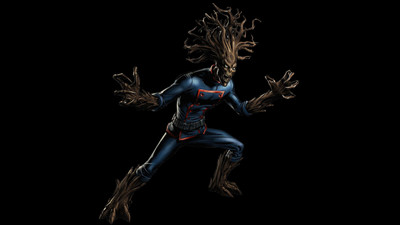 

Comics Groot HD Wallpaper Background Paper Print(12 inch X 18 inch, Rolled)