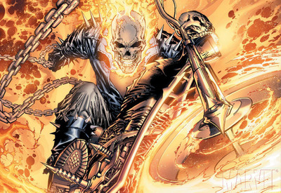 

Comics Ghost Rider Fine Art Paper Print Poster Photographic Paper(12 inch X 18 inch, Rolled)
