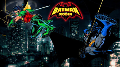 

Comics Batman & Robin Batman Robin HD Wallpaper Background Fine Art Print(12 inch X 18 inch, Rolled)