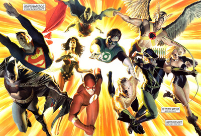 

Comics DC Comics Martian Manhunter Batman Wonder Woman Flash Aquaman Fine Art Paper Print Poster Paper Print(12 inch X 18 inch, Rolled)