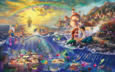 

Akhuratha Poster Movie The Little Mermaid HD Wallpaper Background Fine Art Print(12 inch X 18 inch, Rolled)