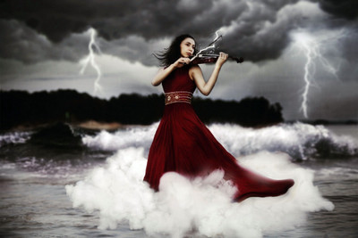 

Music Violin Manipulation CGI Digital Art Fantasy Woman HD Wallpaper Background Fine Art Print(12 inch X 18 inch, Rolled)