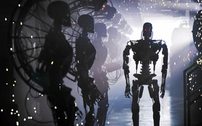 

Movie Terminator Salvation Terminator HD Wallpaper Background Paper Print(12 inch X 18 inch, Rolled)