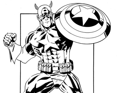 

Comics Captain America Fine Art Paper Print Poster Photographic Paper(12 inch X 18 inch, Rolled)