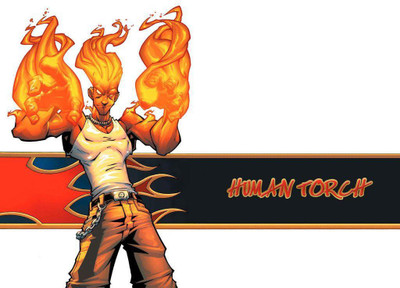 

Fantastic Four Human Torch Frameless Fine Quality Poster Photographic Paper(12 inch X 18 inch, Rolled)