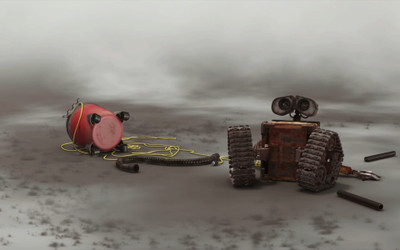 

Akhuratha Poster Movie Wall·E HD Wallpaper Background Fine Art Print(12 inch X 18 inch, Rolled)