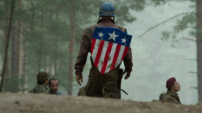 

Movie Captain America: The First Avenger Captain America HD Wallpaper Background Paper Print(12 inch X 18 inch, Rolled)
