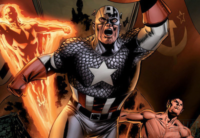 

Captain America Frameless Fine Quality Poster Fine Art Print(12 inch X 18 inch, Rolled)