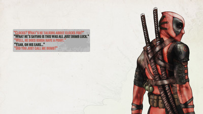 

Deadpool Merc With A Mouth Frameless Fine Quality Poster Fine Art Print(12 inch X 18 inch, Rolled)