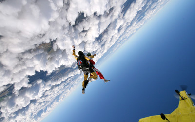 

Sports Skydiving HD Wall Poster Paper Print(12 inch X 18 inch, Rolled)
