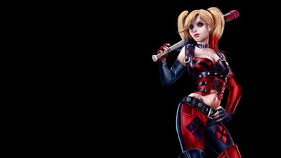

Comics Harley Quinn HD Wallpaper Background Paper Print(12 inch X 18 inch, Rolled)
