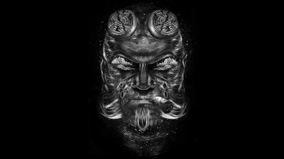 

Movie Hellboy HD Wallpaper Background Paper Print(12 inch X 18 inch, Rolled)