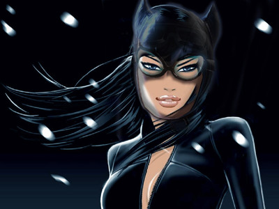 

Comics Catwoman Fine Art Paper Print Poster Paper Print(12 inch X 18 inch, Rolled)