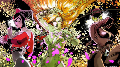 

Comics Gotham City Sirens Harley Quinn Poison Ivy Catwoman HD Wallpaper Background Photographic Paper(12 inch X 18 inch, Rolled)