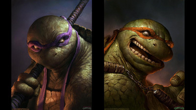 

TMNT Frameless Fine Quality Poster Photographic Paper(12 inch X 18 inch, Rolled)