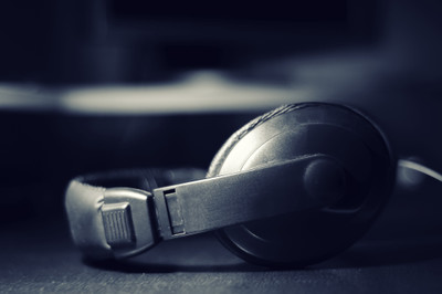 

Music Headphones Wall Poster Fine Art Print(12 inch X 18 inch, Rolled)