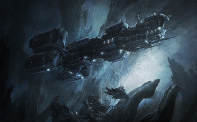 

Movie Prometheus Spaceship Planetscape Space HD Wallpaper Background Paper Print(12 inch X 18 inch, Rolled)