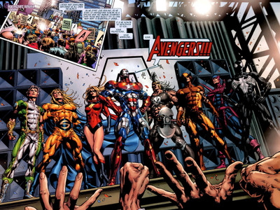 Akhuratha marvel-marvel-comics-comics Wall Poster Paper Print(12 inch X 18 inch, Rolled)