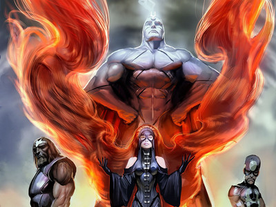 

Realm Of Kings Marvel Inhumans Frameless Fine Quality Poster Fine Art Print(12 inch X 18 inch, Rolled)