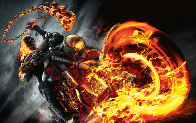 

GHOST RIDER HD ON FINE ART PAPER HD QUALITY WALLPAPER POSTER Fine Art Print(19 inch X 13 inch, Rolled)