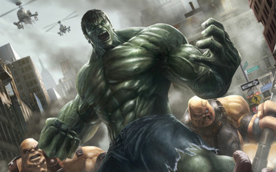 

Comics Hulk HD Wallpaper Background Paper Print(12 inch X 18 inch, Rolled)