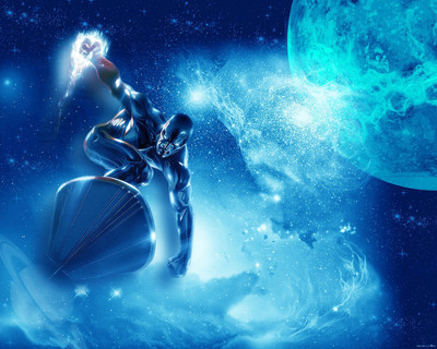 

Silver Surfer Marvel Norrin Radd Frameless Fine Quality Poster Fine Art Print(12 inch X 18 inch, Rolled)